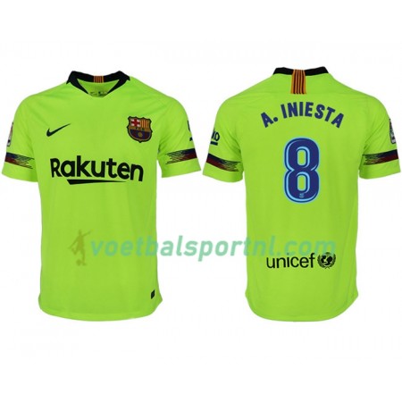 FC Barcelona A. INIESTA 8 Uit Shirt 2018-19